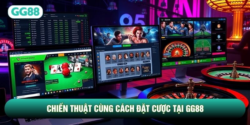 Chiến thuật cùng cách đặt cược tại GG88