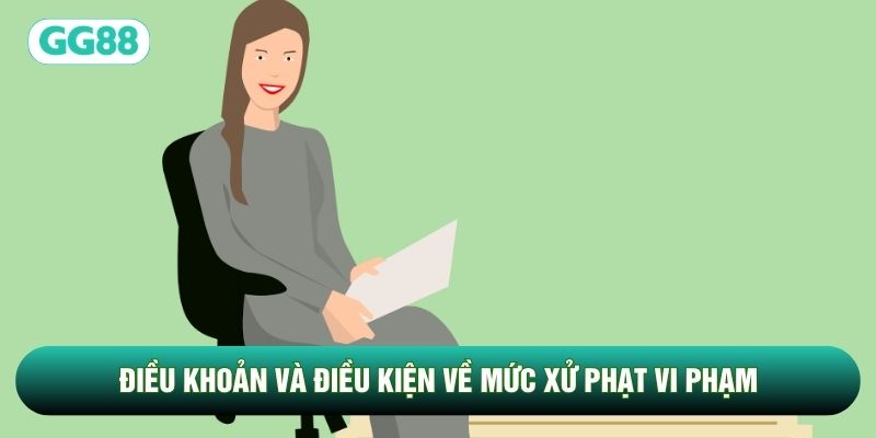 Điều khoản và điều kiện về mức xử phạt vi phạm