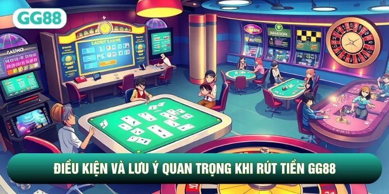 Điều kiện và lưu ý quan trọng khi rút tiền GG88 Điều kiện và lưu ý quan trọng khi rút tiền GG88